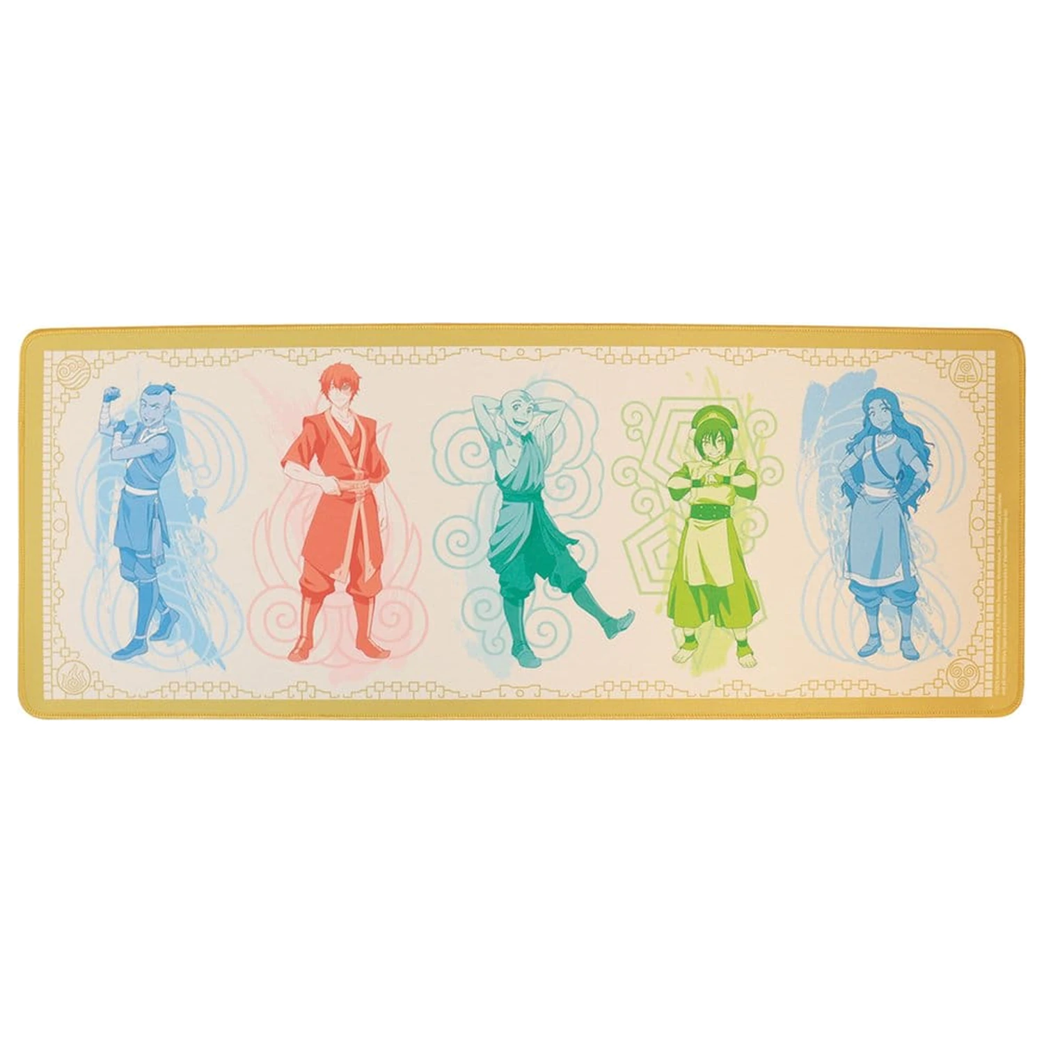 Avatar: The Last Airbender Desk Pad & Coaster Set Elements product photo
