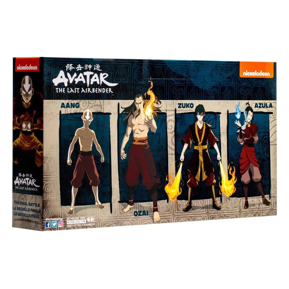 Avatar: The Last Airbender Action Figures 4-Pack Final Battle 13 cm product photo