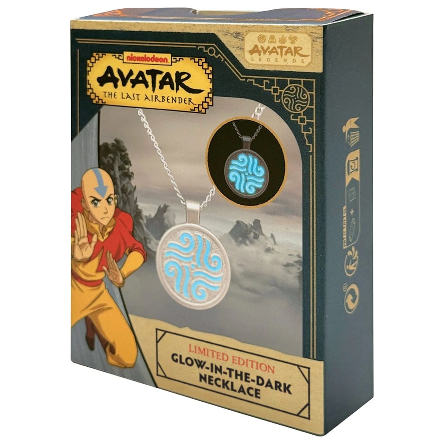 Avatar: The Last Airbender Limited Edition Glow-in-the-Dark Elements Necklace product photo