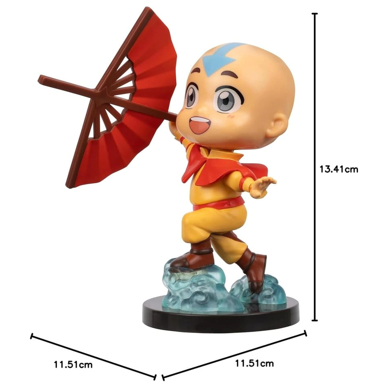 Avatar: The Last Airbender Kawaii Mini Figure Aang (Book 2) 10 cm product photo