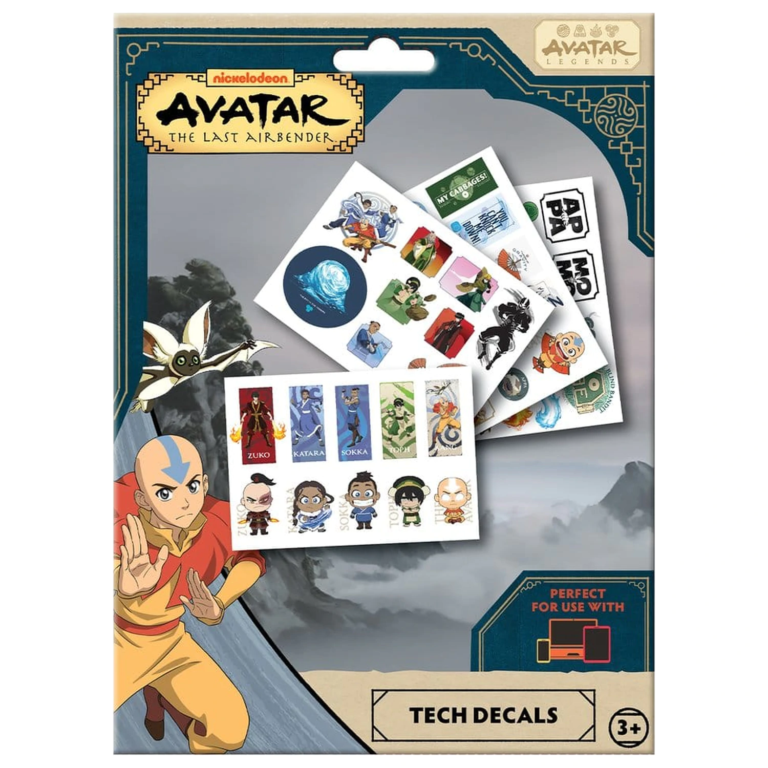 Avatar: The Last Airbender Tech Sticker Pack  product photo