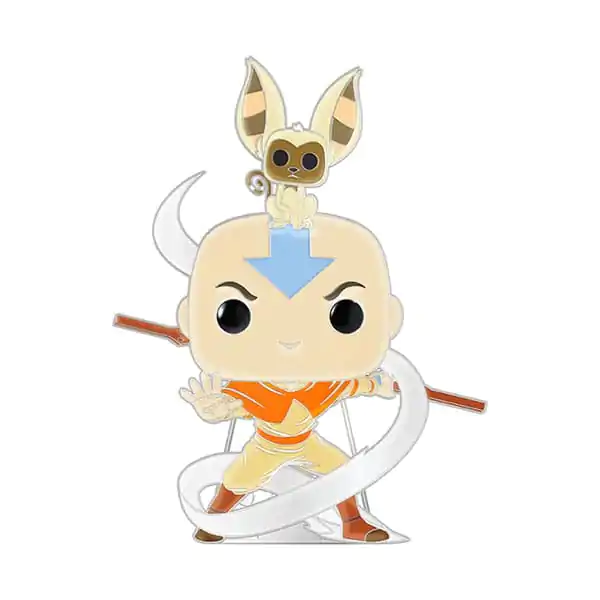 Avatar The Last Airbender Loungefly POP! Enamel Pin Aang 10 cm product photo