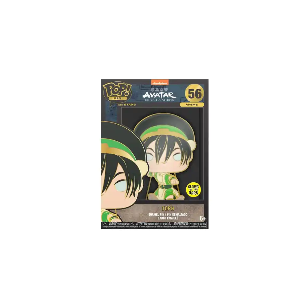 Avatar The Last Airbender Loungefly POP! Enamel Pin Toph 10 cm product photo