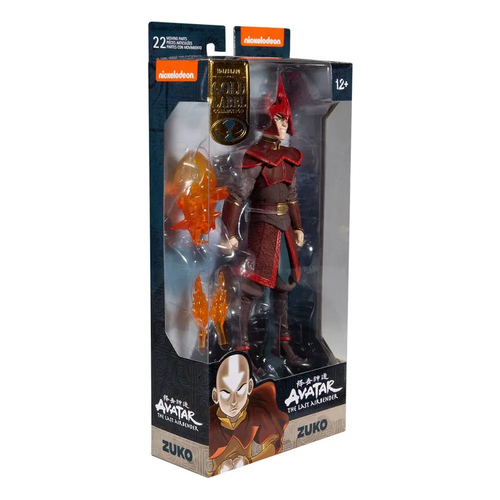 Avatar: The Last Airbender Action Figure Prince Zuko Helmeted (Gold Series) 18 cm product photo