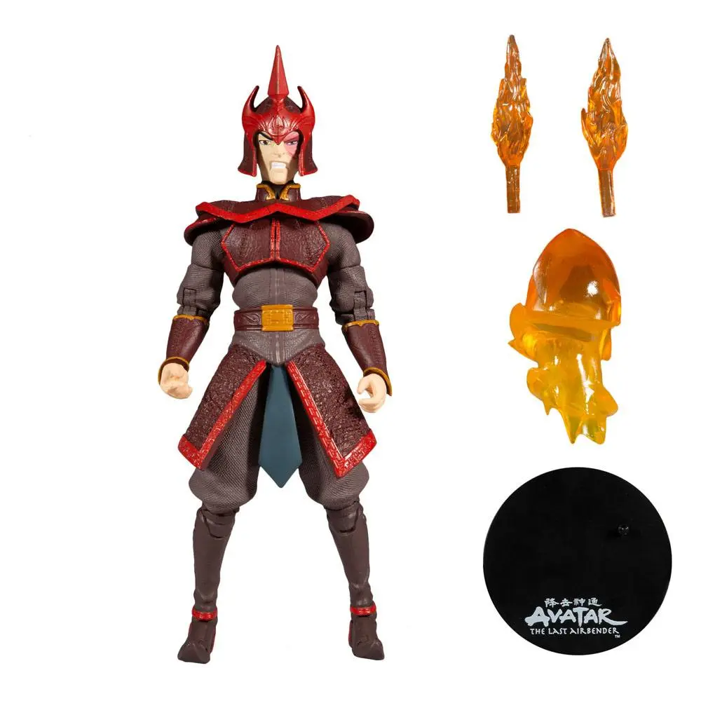 Avatar: The Last Airbender Action Figure Prince Zuko Helmeted (Gold Series) 18 cm product photo
