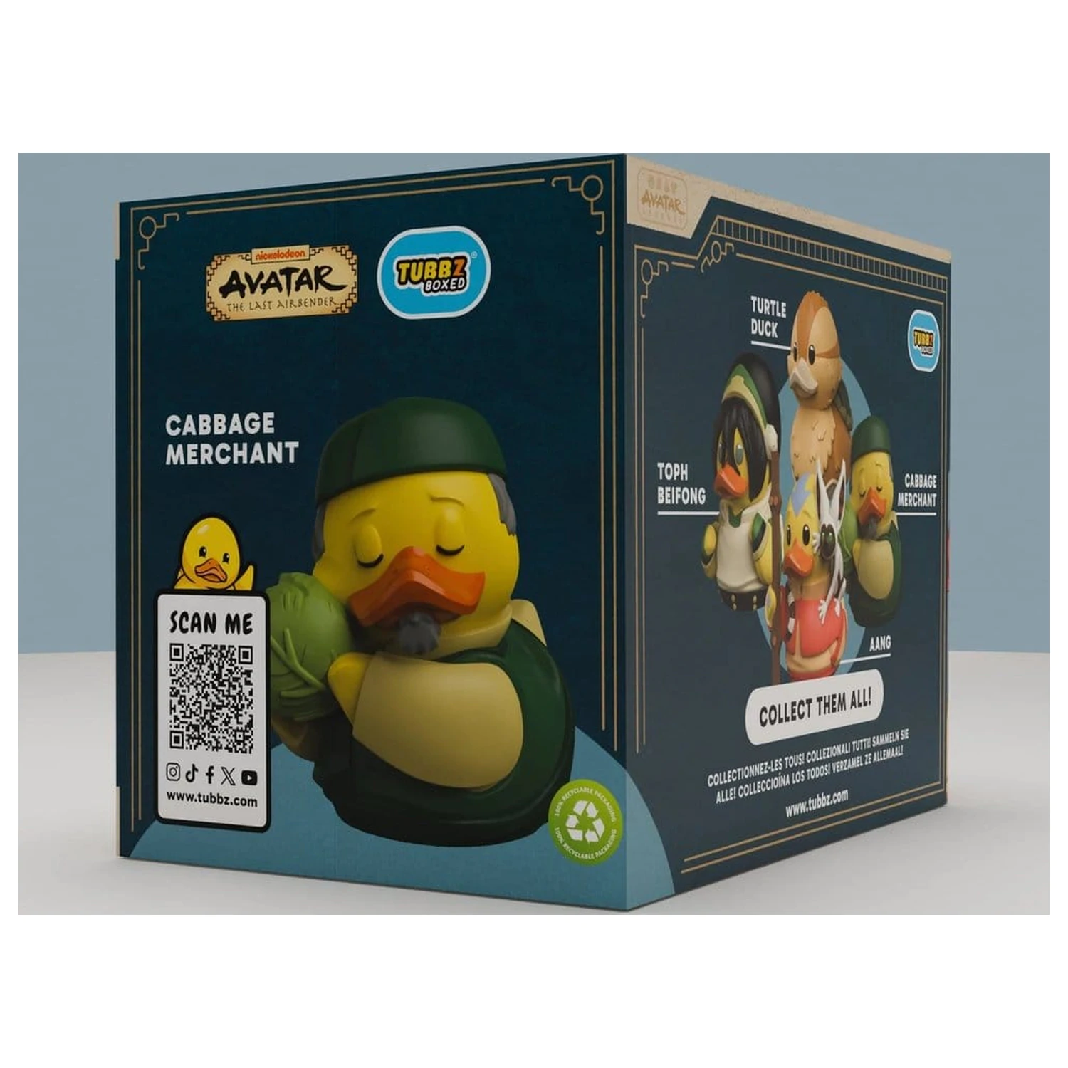 Avatar: The Last Airbender Tubbz PVC Figure Cabbage Merchant Boxed Edition 10 cm             product photo