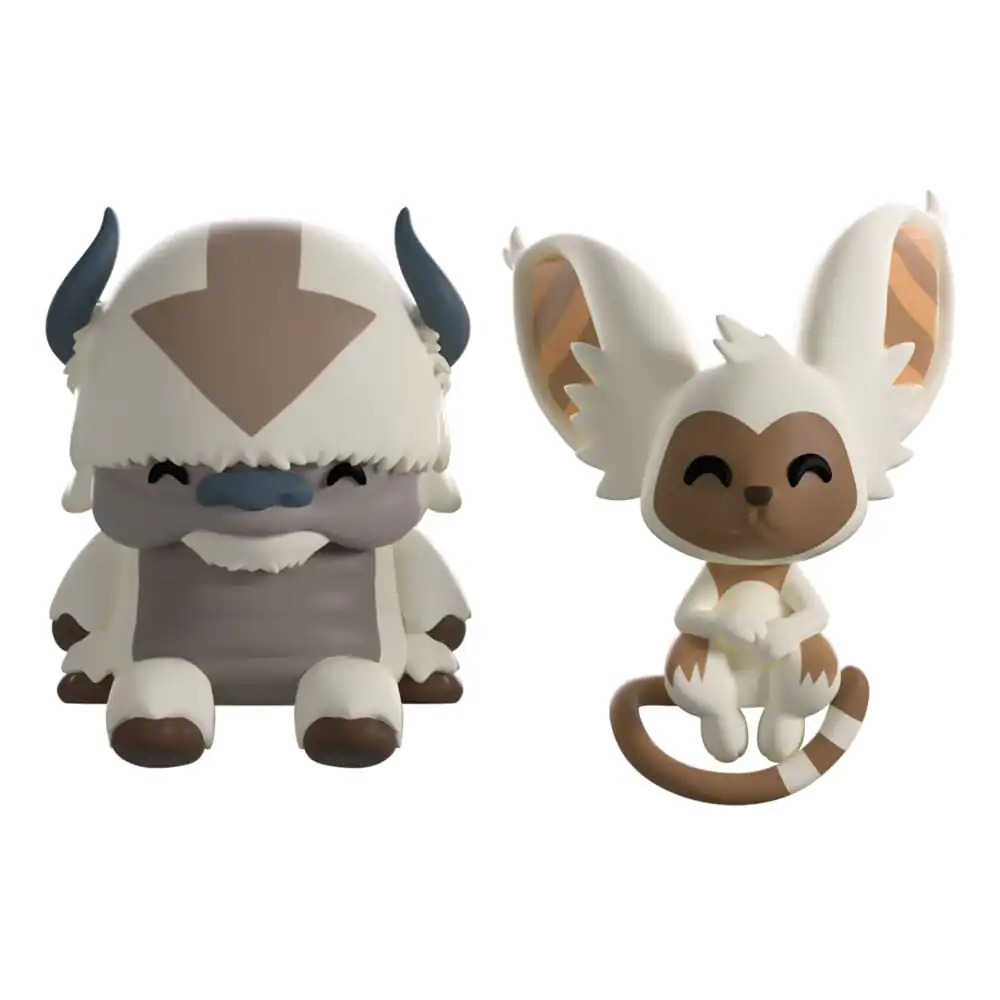 Avatar: The Last Airbender Vinyl Figures Appa and Momo Monitor Buddiez 5 cm product photo