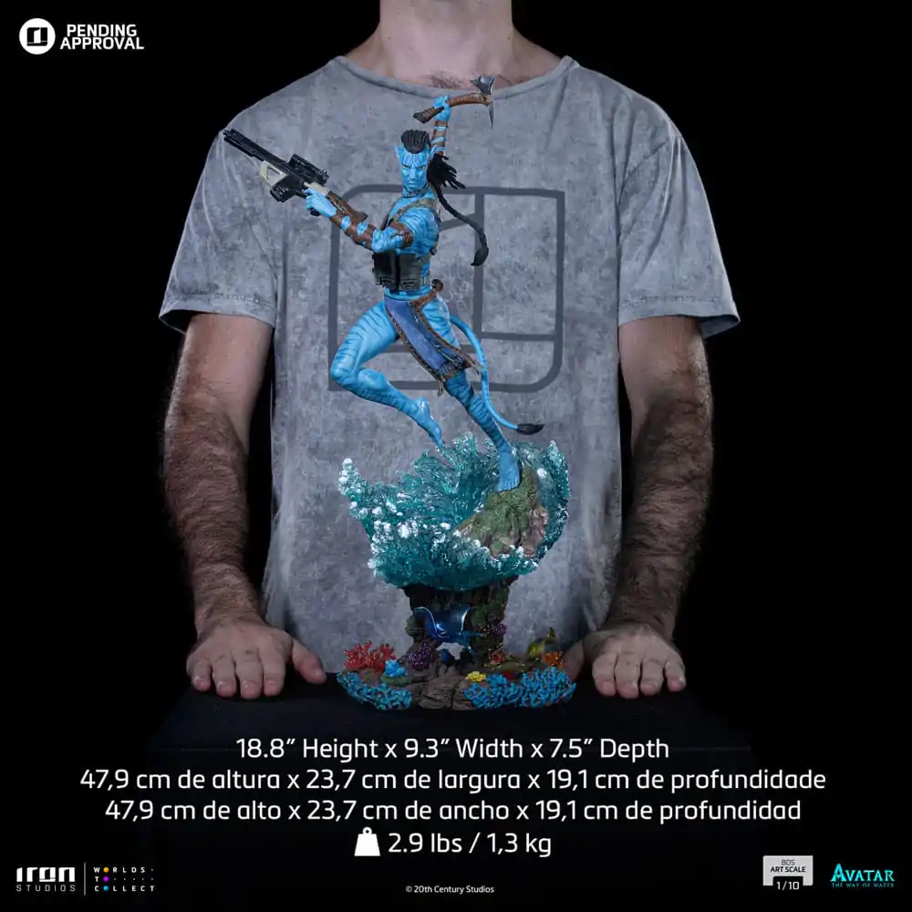 Avatar: The Way of Water BDS Art Scale Statue 1/10 Lizard 21 cm product photo