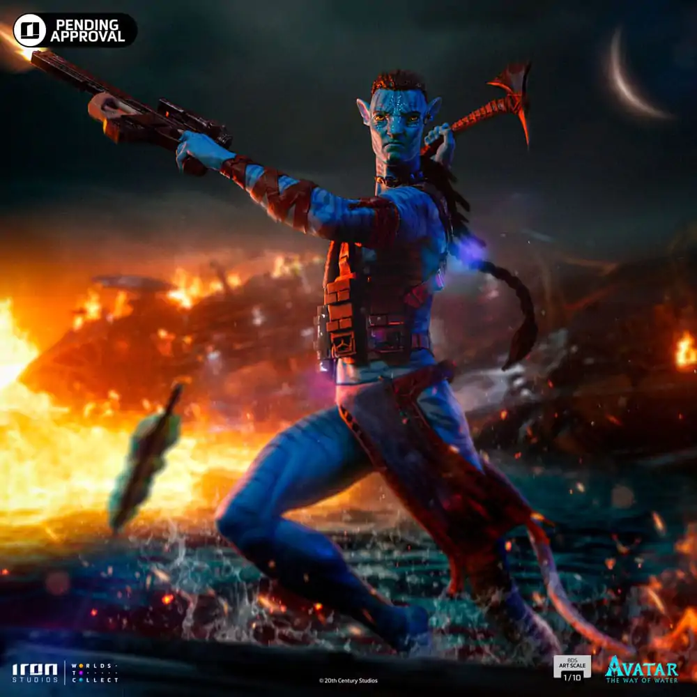 Avatar: The Way of Water BDS Art Scale Statue 1/10 Lizard 21 cm product photo