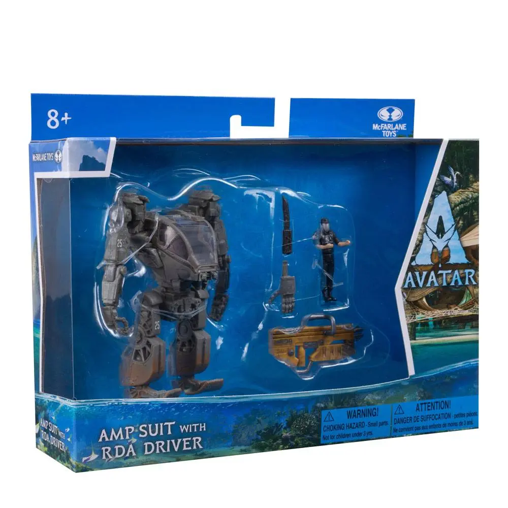 Avatar: The Way of Water Deluxe Medium Action Figures Amp Suit with RDA Driver product photo