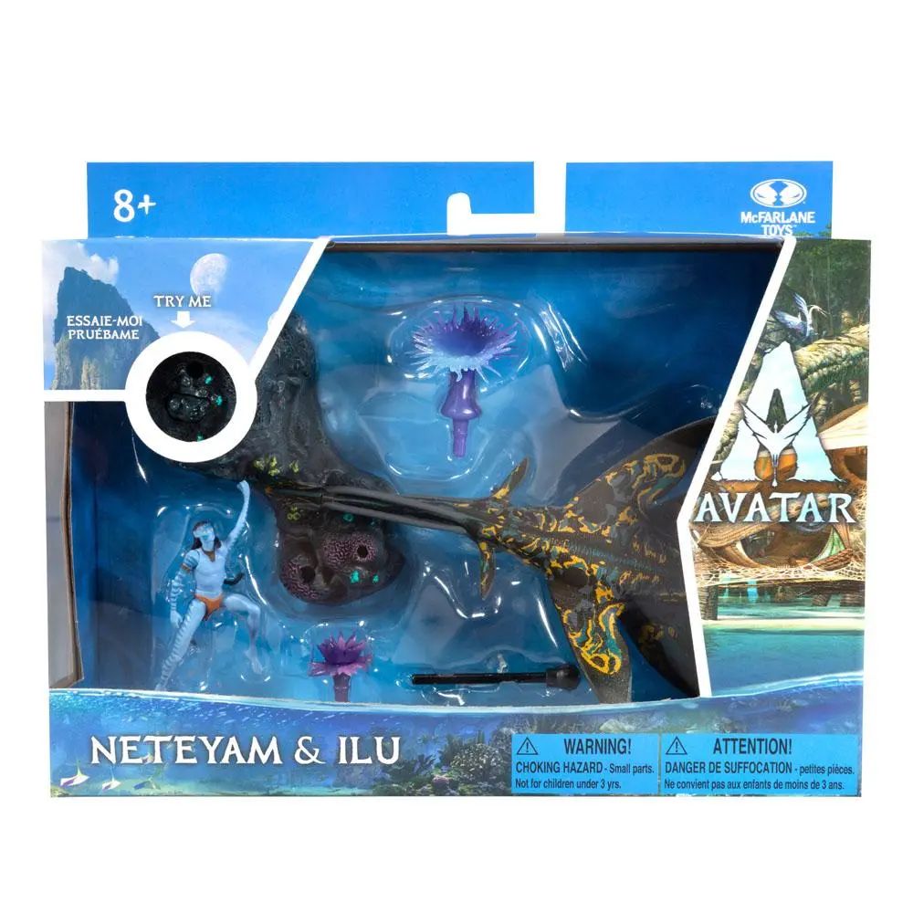 Avatar: The Way of Water Deluxe Medium Action Figures Neteyam & Ilu product photo