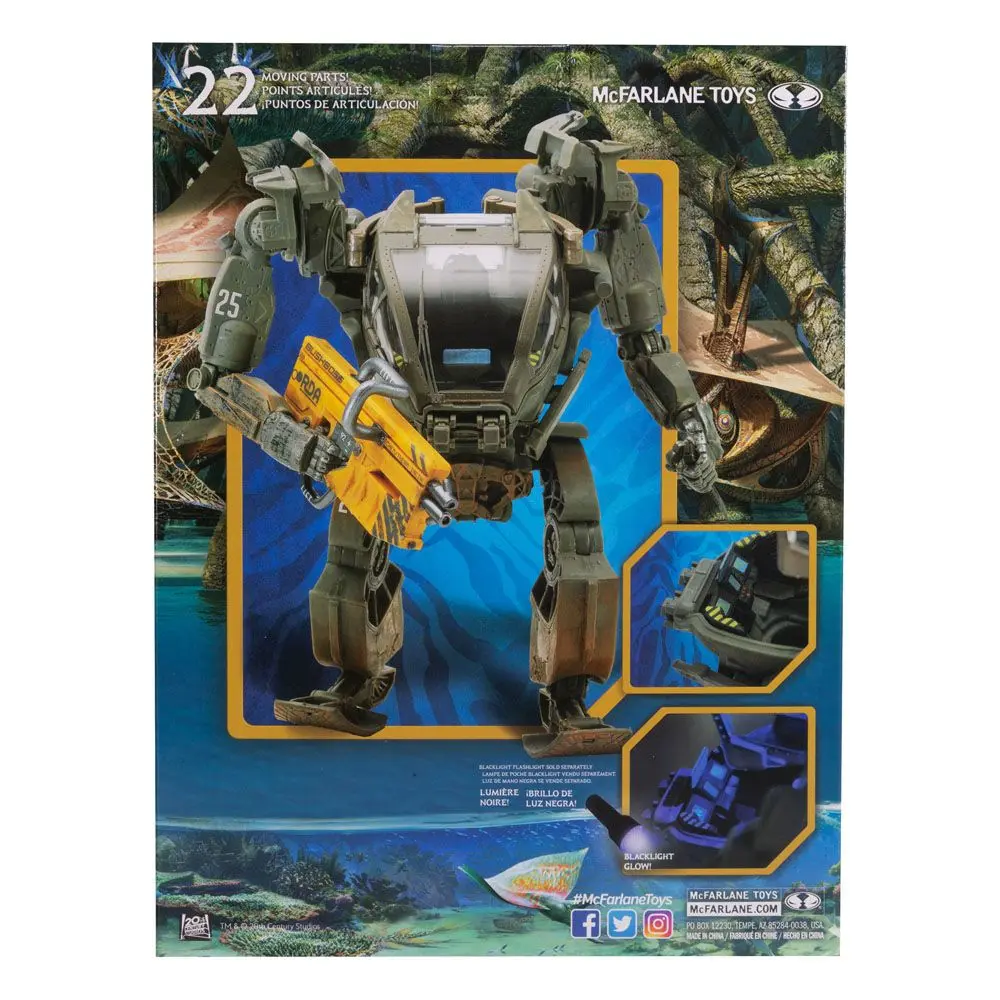 Avatar: The Way of Water Megafig Action Figure Amp Suit with Bush Boss FD-11 30 cm termékfotó