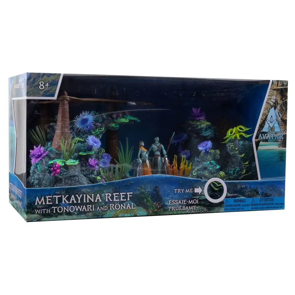 Avatar: The Way of Water Action Figures Metkayina Reef with Tonowari and Ronal termékfotó