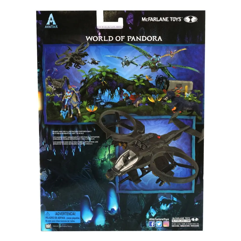 Avatar W.O.P Deluxe Large Vehicle with Figure AT-99 Scorpion Gunship product photo