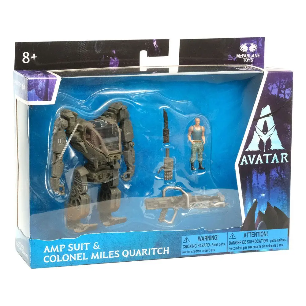 Avatar W.O.P Deluxe Medium Action Figures Amp Suit & Colonel Miles Quaritch termékfotó