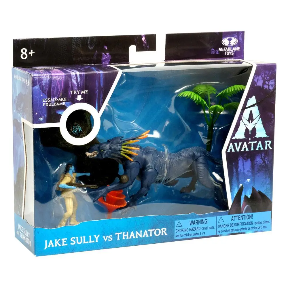 Avatar W.O.P Deluxe Medium Action Figure & Vehicle Jake vs Thanator product photo