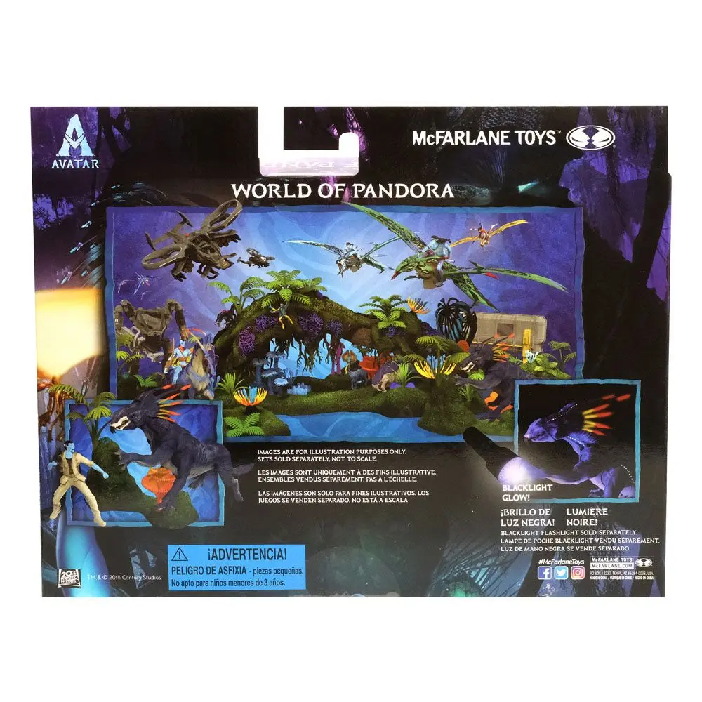 Avatar W.O.P Deluxe Medium Action Figure & Vehicle Jake vs Thanator product photo