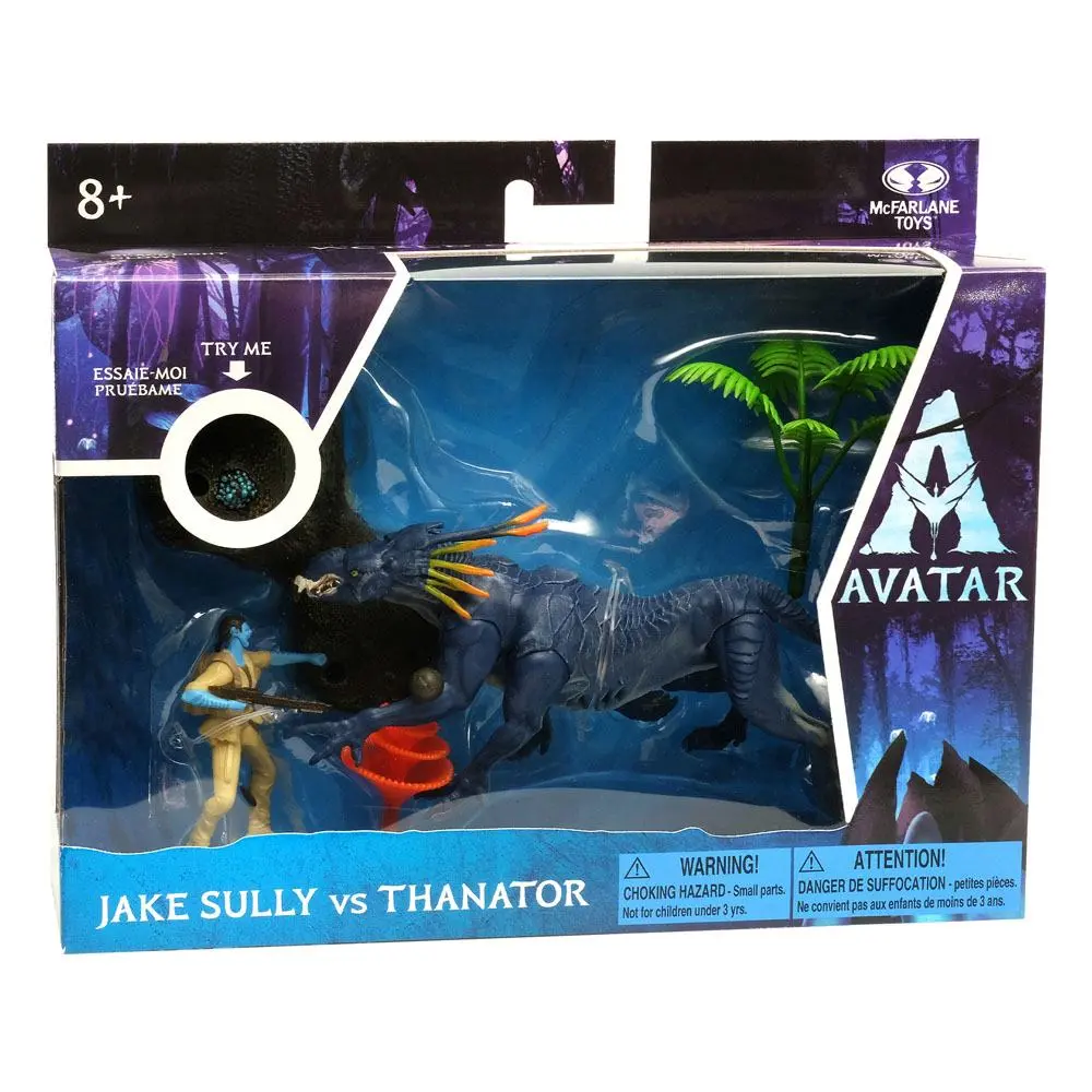 Avatar W.O.P Deluxe Medium Action Figure & Vehicle Jake vs Thanator product photo