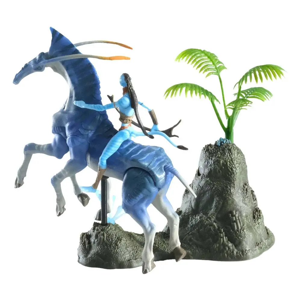 Avatar W.O.P Deluxe Medium Action Figures Tsu'tey &amp; Direhorse product photo