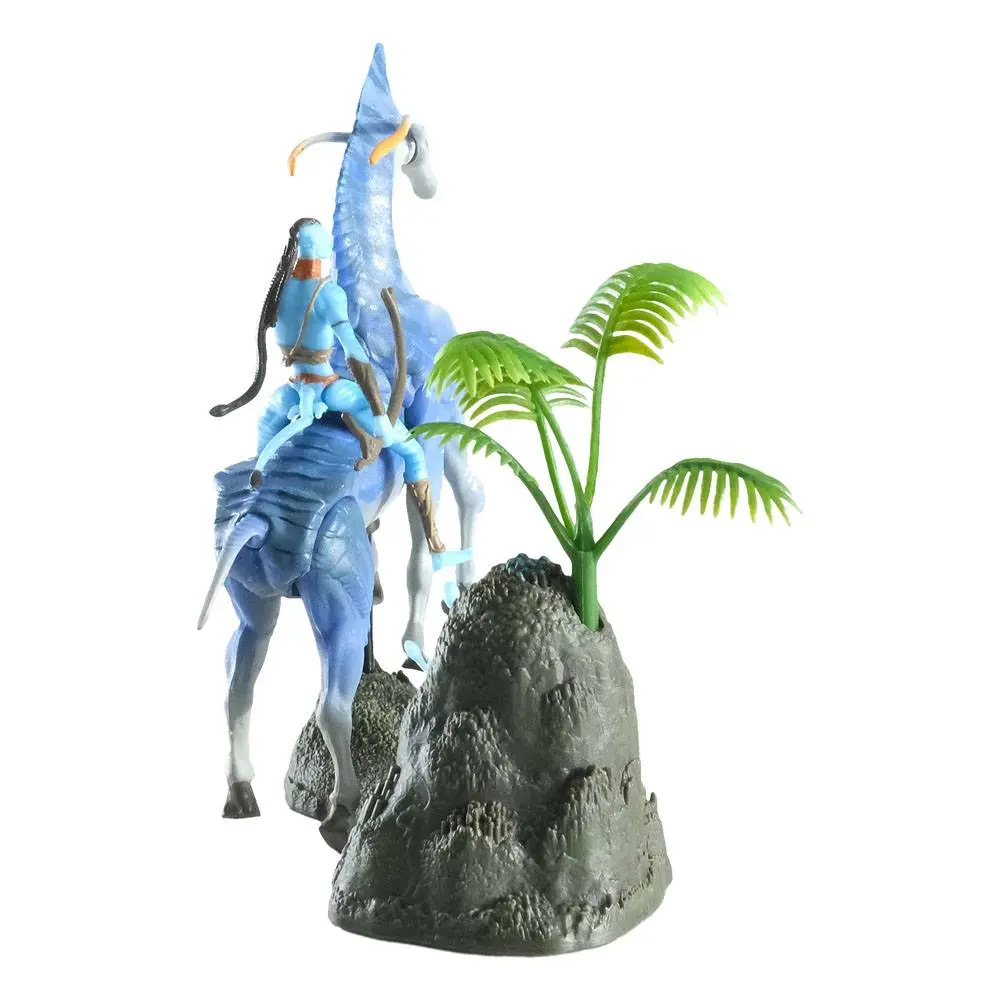 Avatar W.O.P Deluxe Medium Action Figures Tsu'tey &amp; Direhorse product photo
