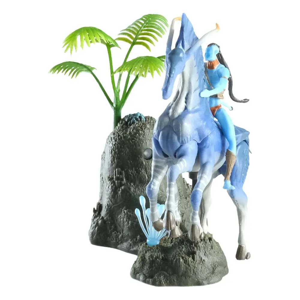 Avatar W.O.P Deluxe Medium Action Figures Tsu'tey &amp; Direhorse product photo