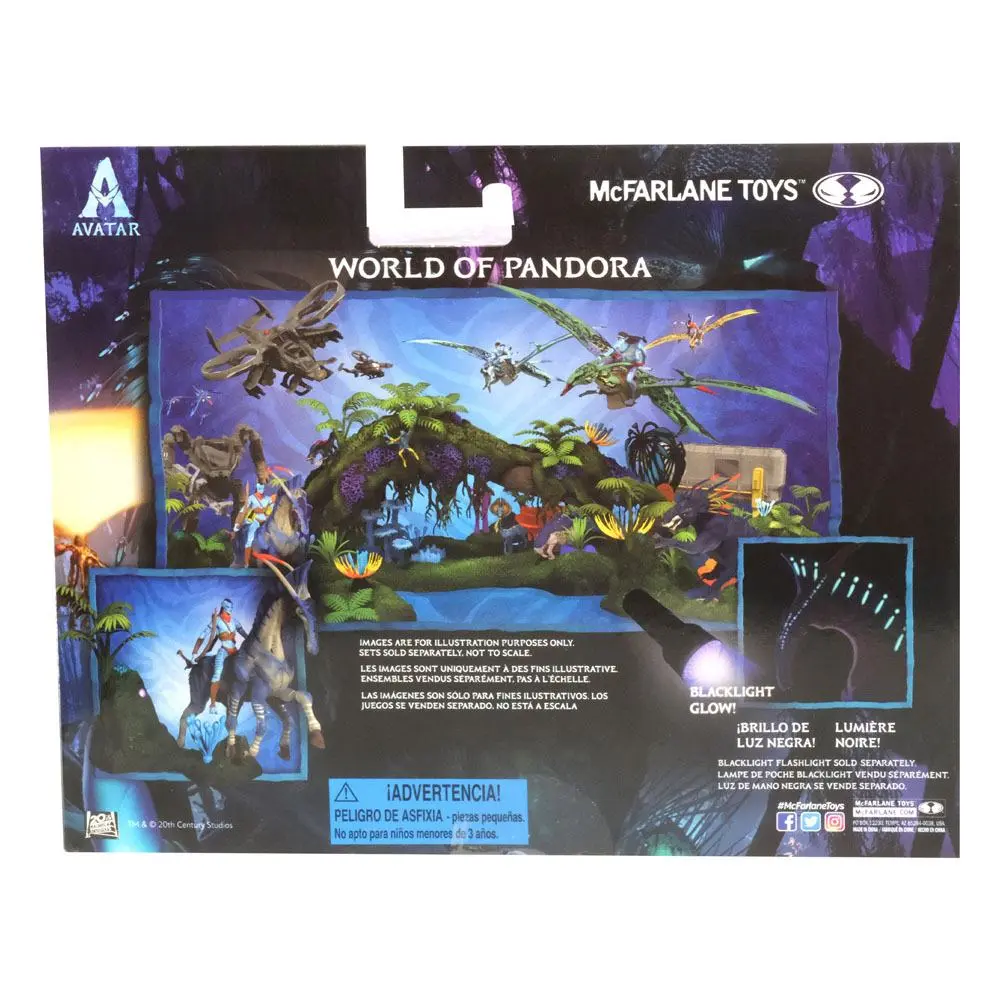 Avatar W.O.P Deluxe Medium Action Figures Tsu'tey &amp; Direhorse product photo