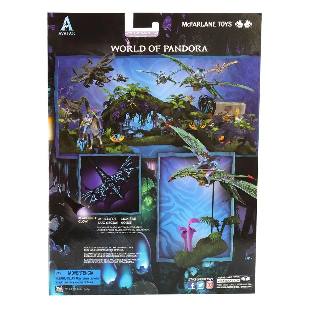 Avatar W.O.P Deluxe Large Action Figures Neytiri &amp; Banshee product photo