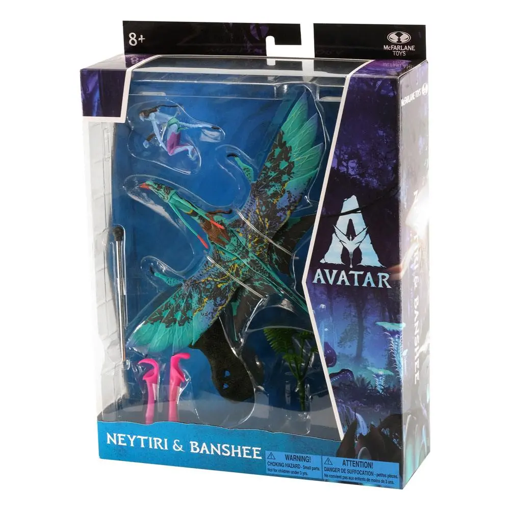 Avatar W.O.P Deluxe Large Action Figures Neytiri &amp; Banshee product photo