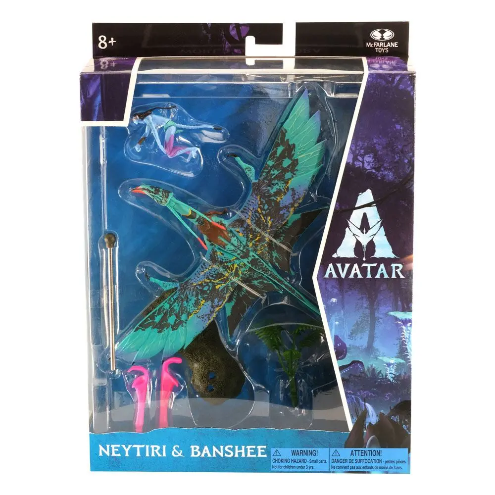 Avatar W.O.P Deluxe Large Action Figures Neytiri &amp; Banshee product photo