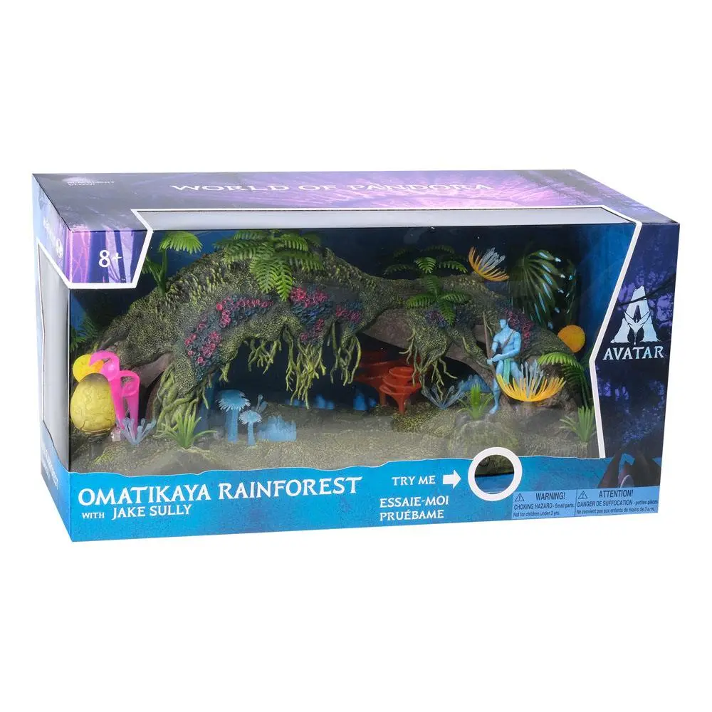 Avatar W.O.P Deluxe Playset Omatikaya Rainforest with Jake Sully product photo