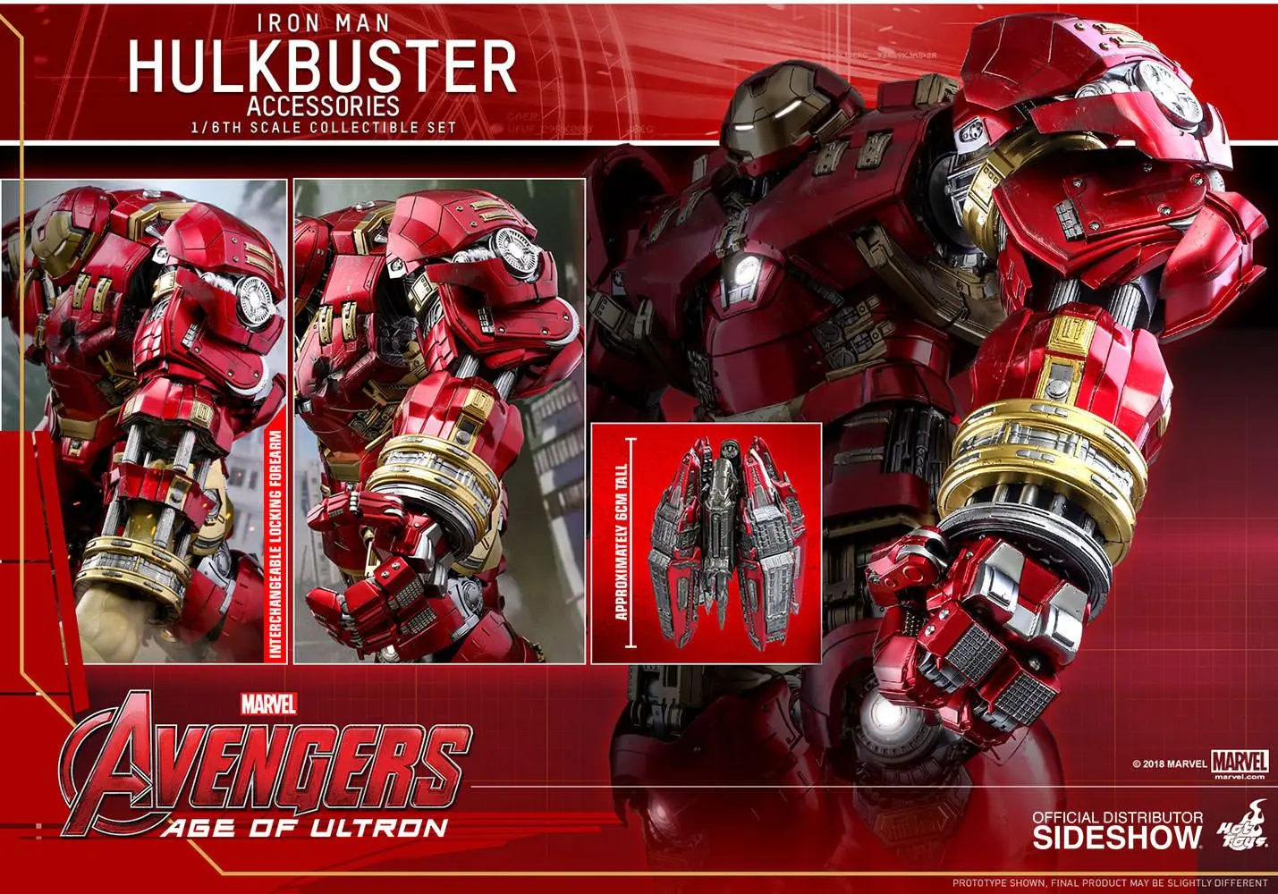 Avengers Age of Ultron Accessories Collection Series Hulkbuster Accessories product photo