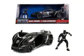 Avengers Diecast Model 1/24 Lykan Hypersport Black Panther termékfotó