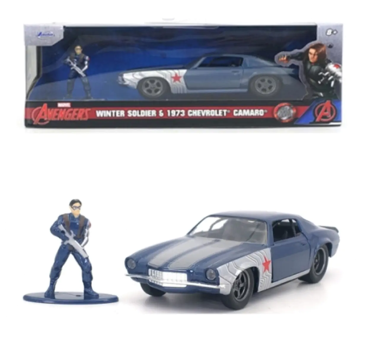 Avengers Diecast Model 1/32 1973 Chevrolet Camaro Winter Soldier product photo