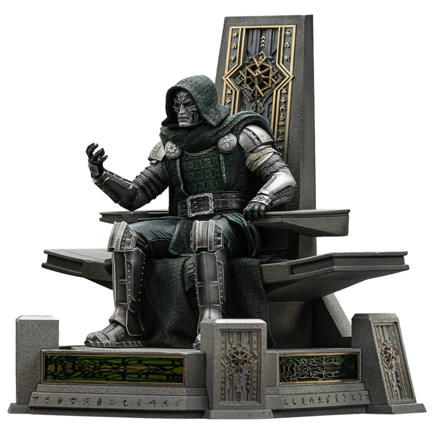 Avengers: Doomsday Art Scale Statue 1/10 Doctor Doom on Throne 22 cm product photo