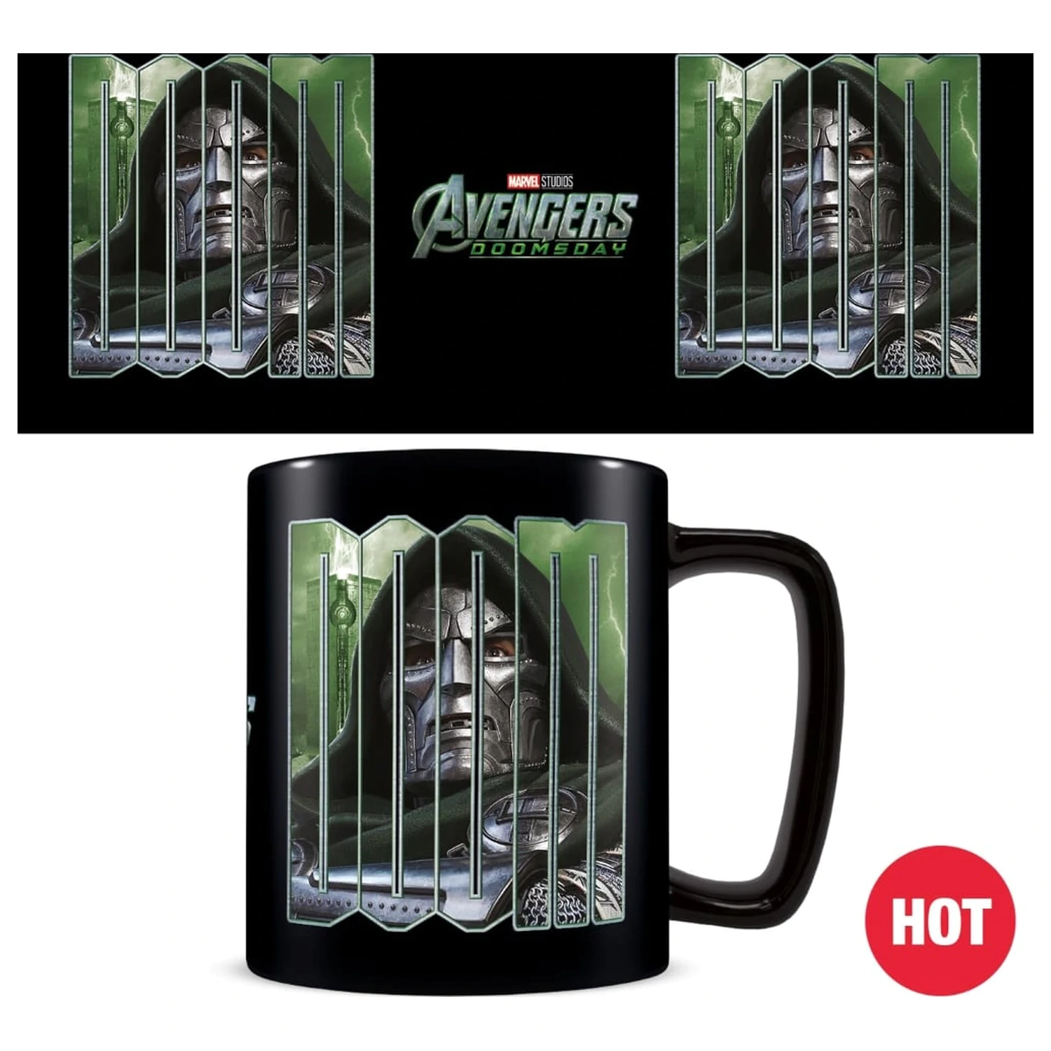 Avengers Doomsday Doctor Doom Mug Heat Change product photo