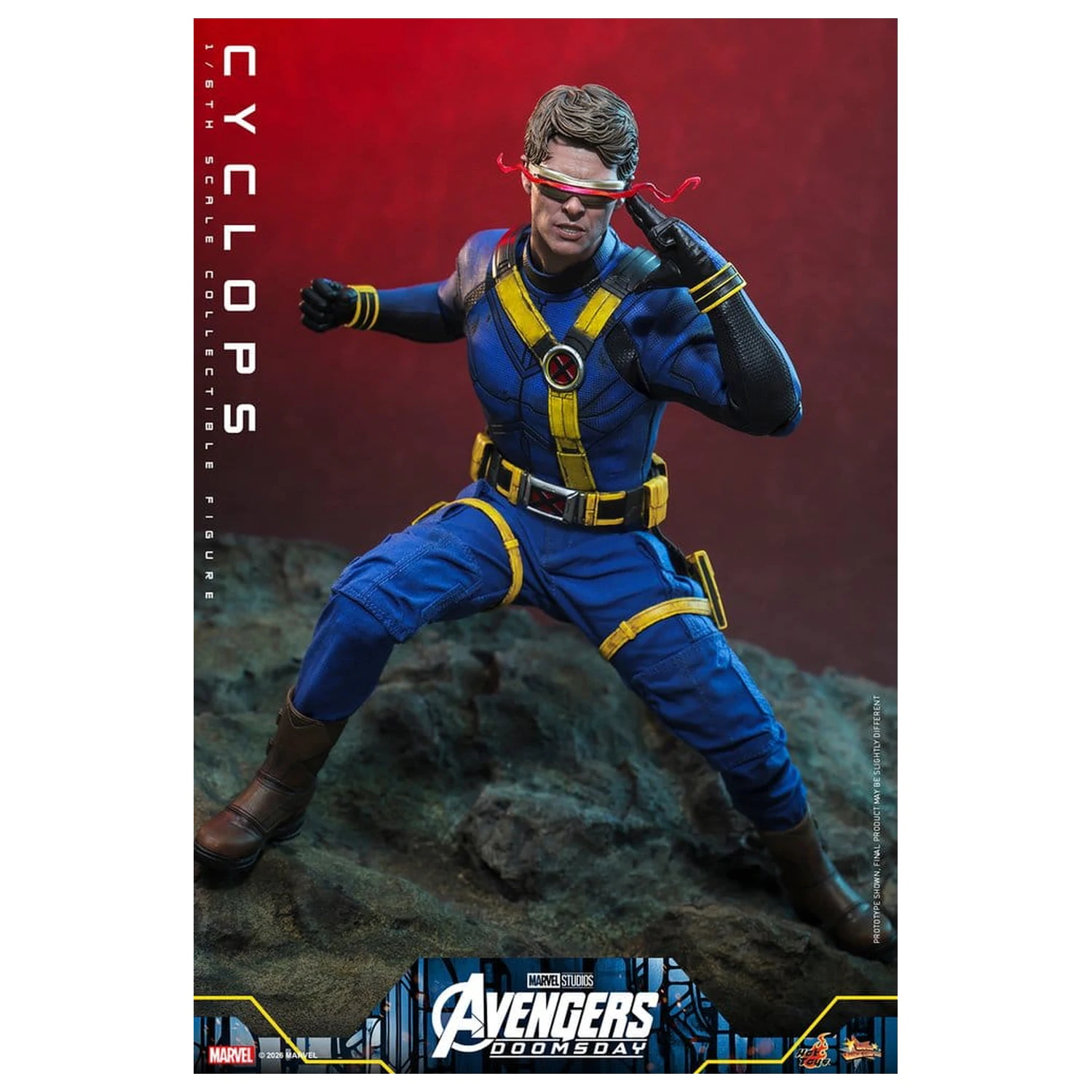 Avengers: Doomsday Movie Masterpiece Action Figure 1/6 Cyclops 30 cm product photo
