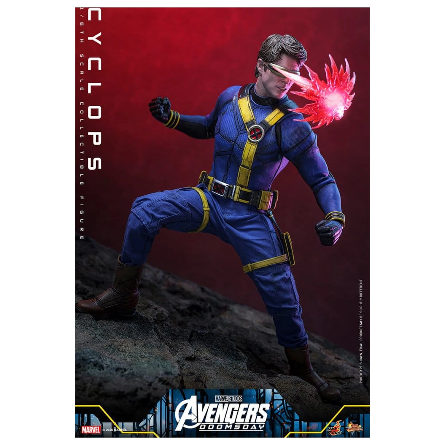 Avengers: Doomsday Movie Masterpiece Action Figure 1/6 Cyclops 30 cm product photo