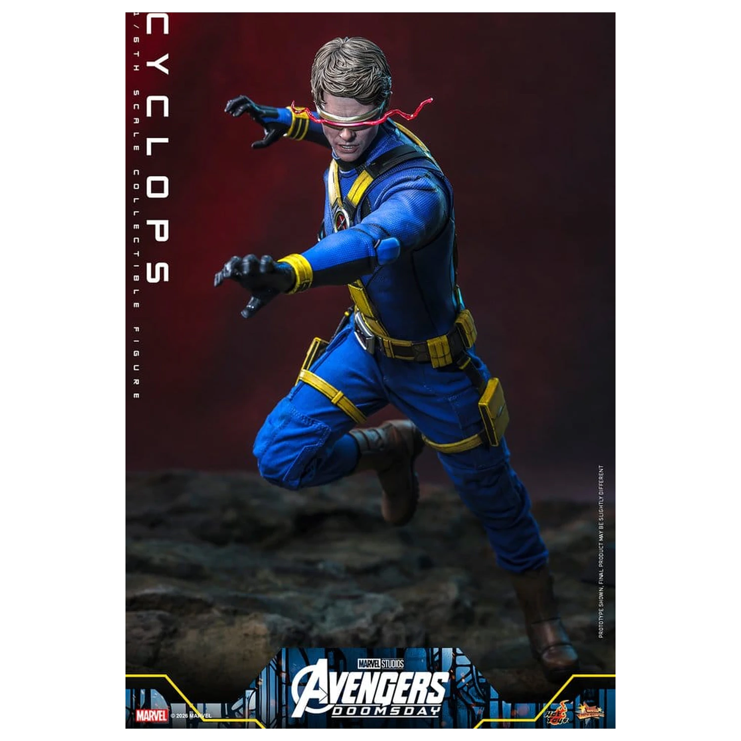 Avengers: Doomsday Movie Masterpiece Action Figure 1/6 Cyclops 30 cm product photo