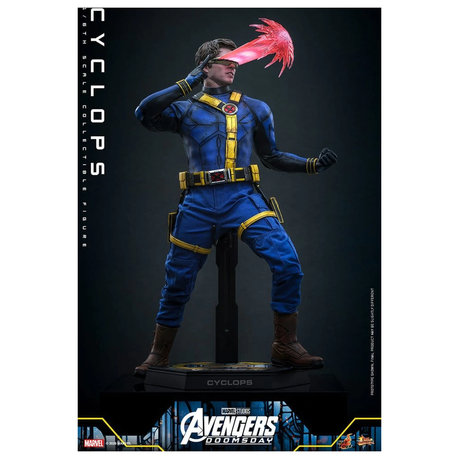 Avengers: Doomsday Movie Masterpiece Action Figure 1/6 Cyclops 30 cm product photo