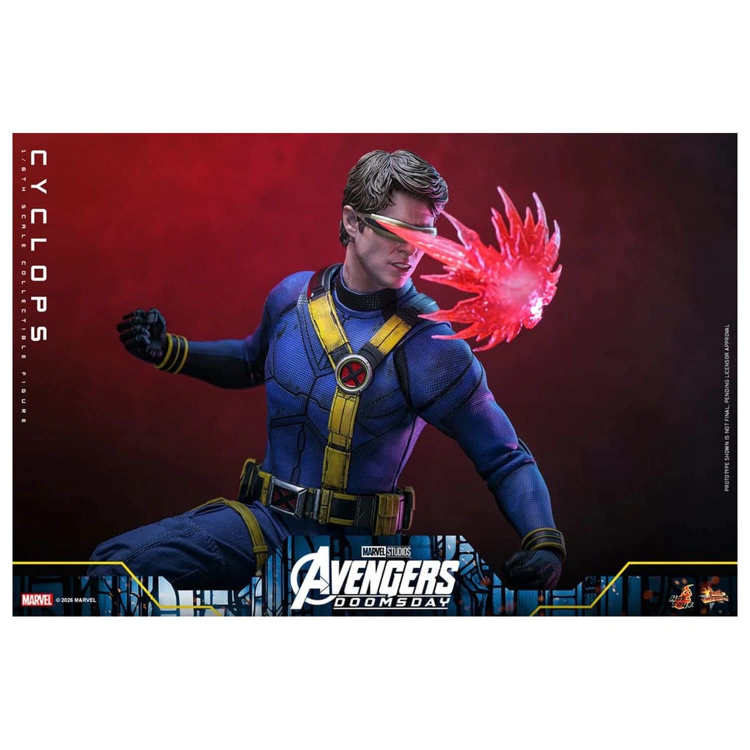 Avengers: Doomsday Movie Masterpiece Action Figure 1/6 Cyclops 30 cm product photo