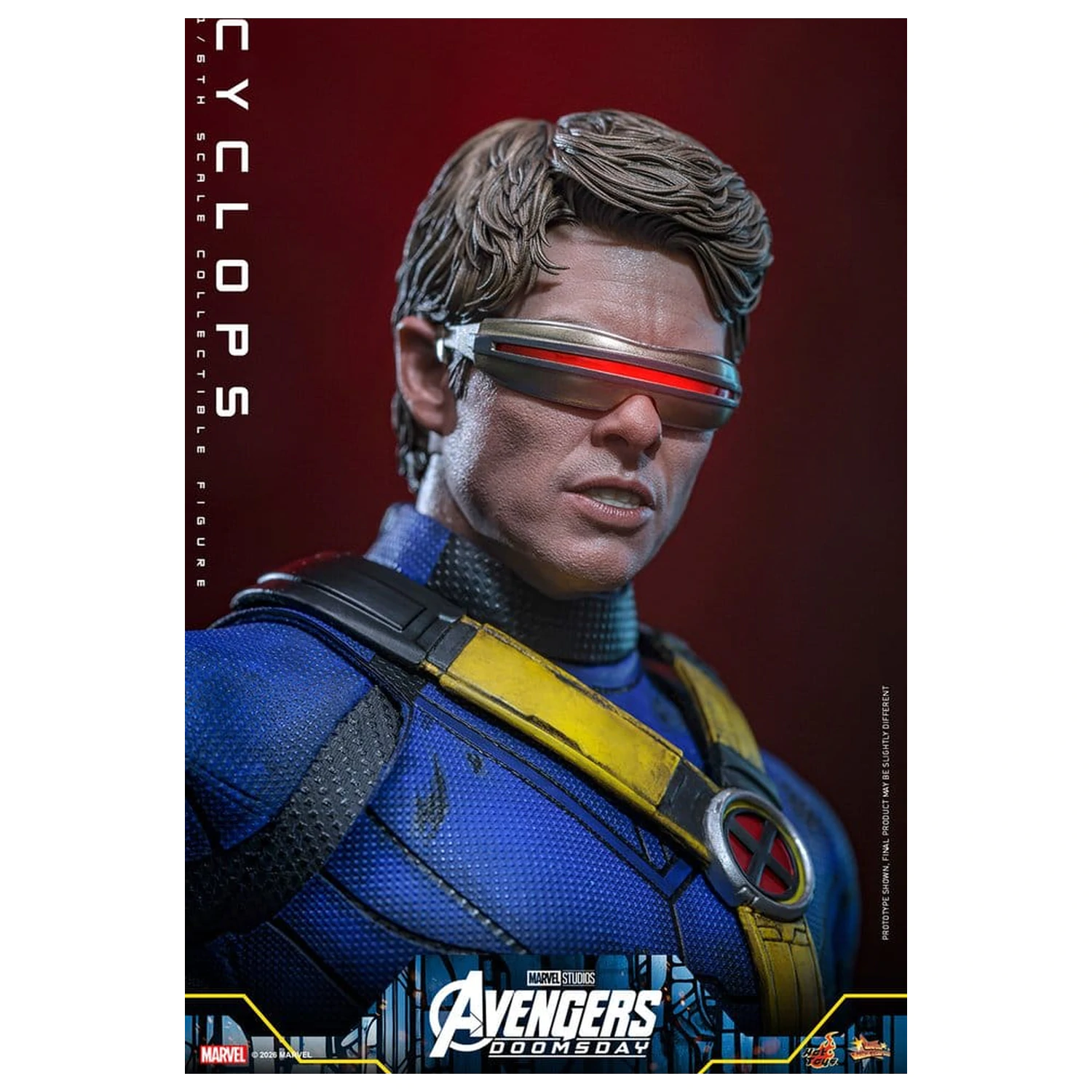 Avengers: Doomsday Movie Masterpiece Action Figure 1/6 Cyclops 30 cm product photo