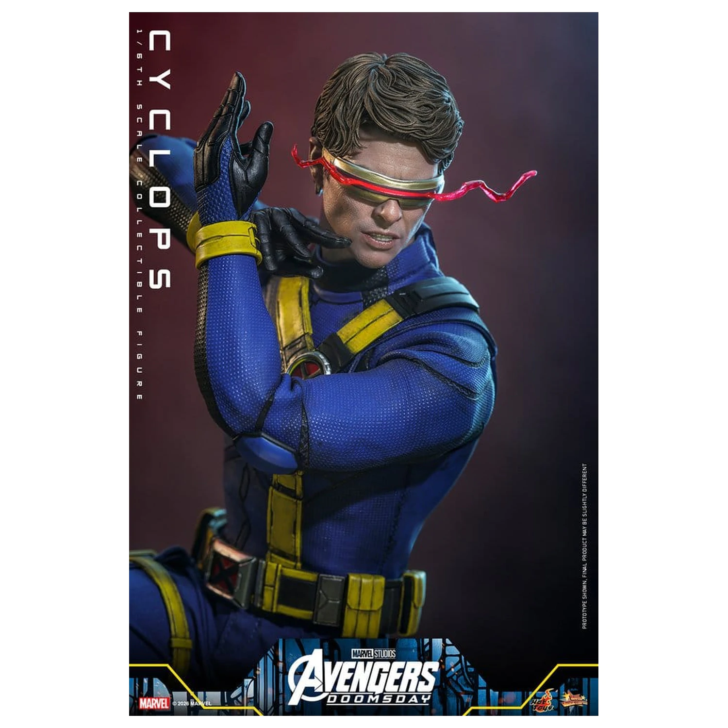 Avengers: Doomsday Movie Masterpiece Action Figure 1/6 Cyclops 30 cm product photo