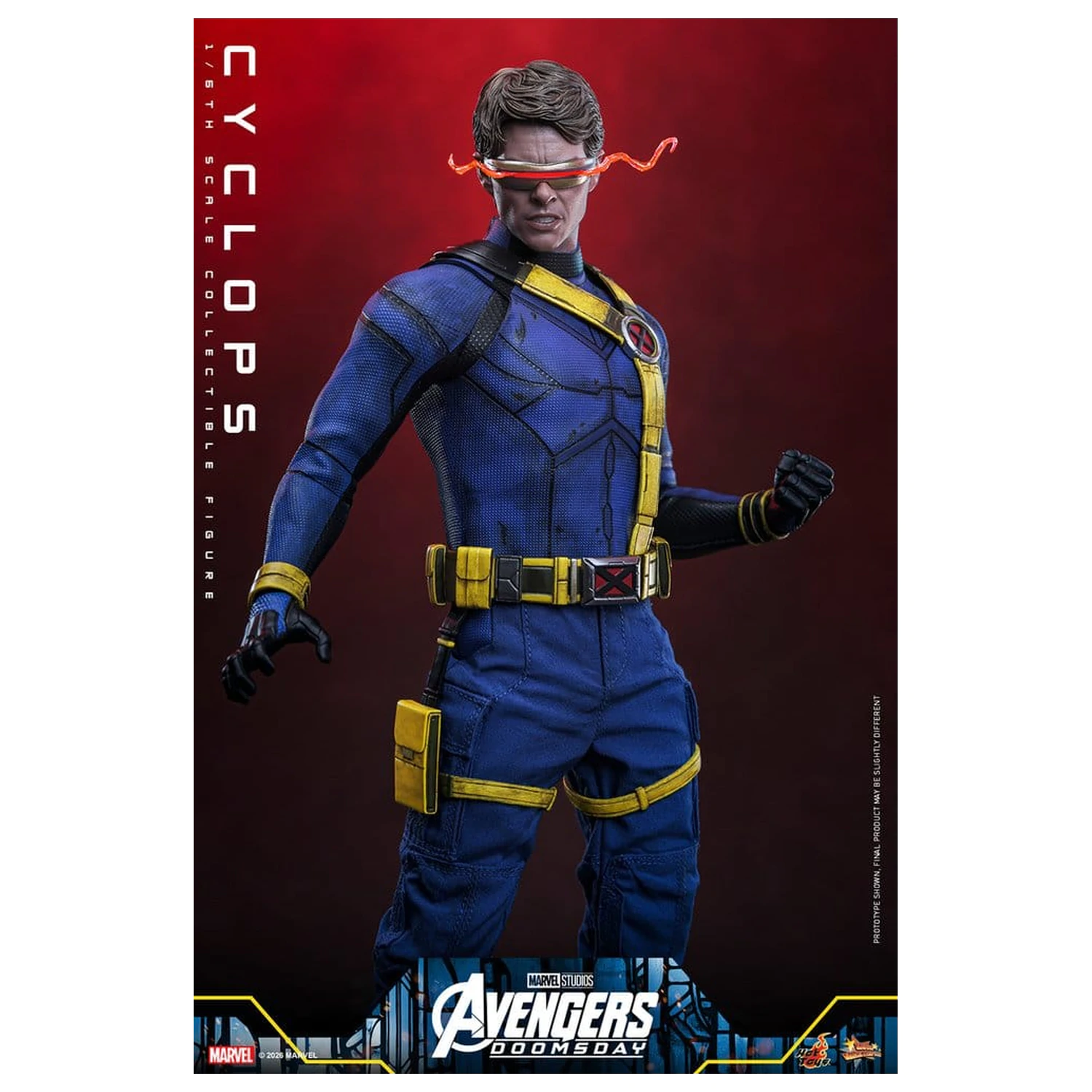 Avengers: Doomsday Movie Masterpiece Action Figure 1/6 Cyclops 30 cm product photo
