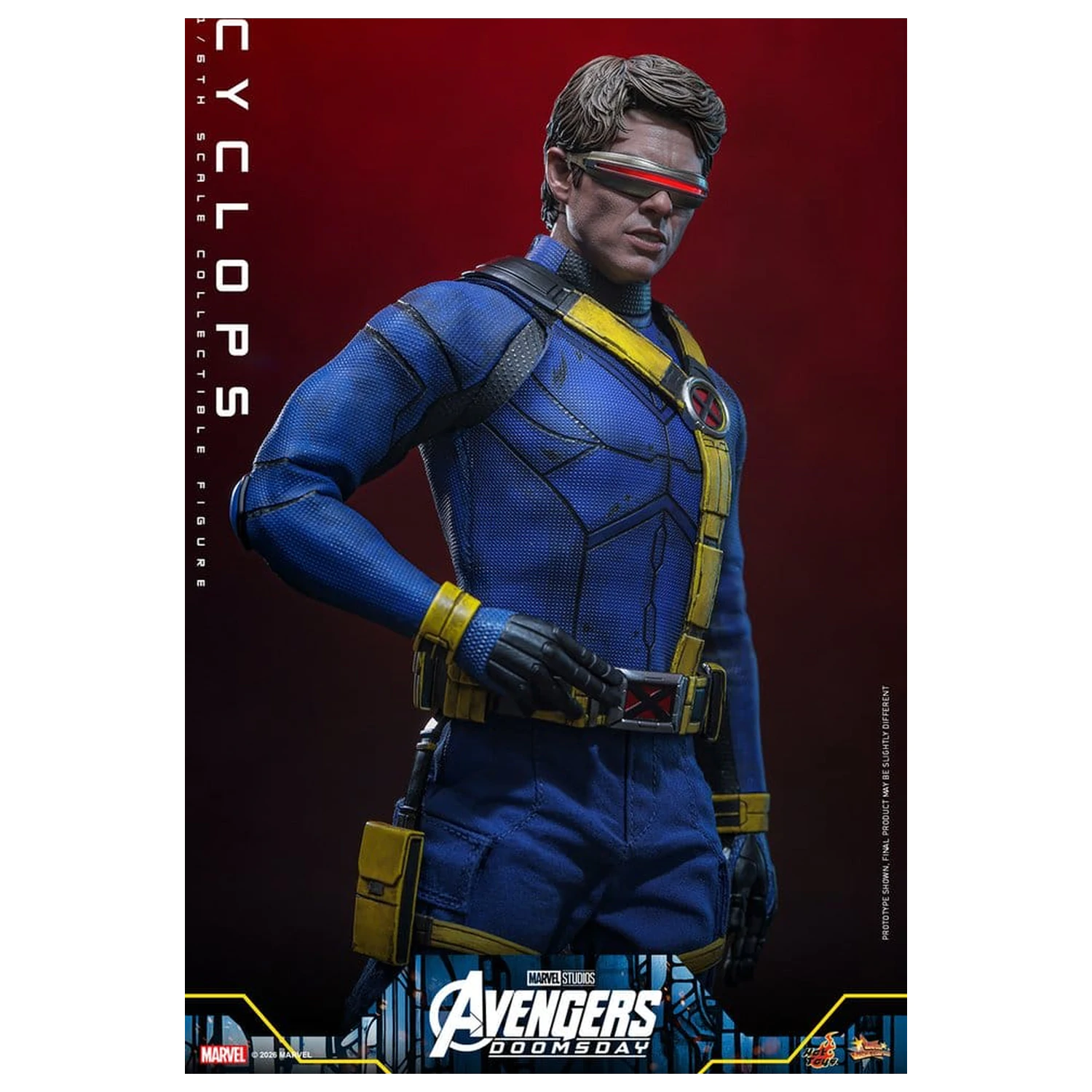 Avengers: Doomsday Movie Masterpiece Action Figure 1/6 Cyclops 30 cm product photo
