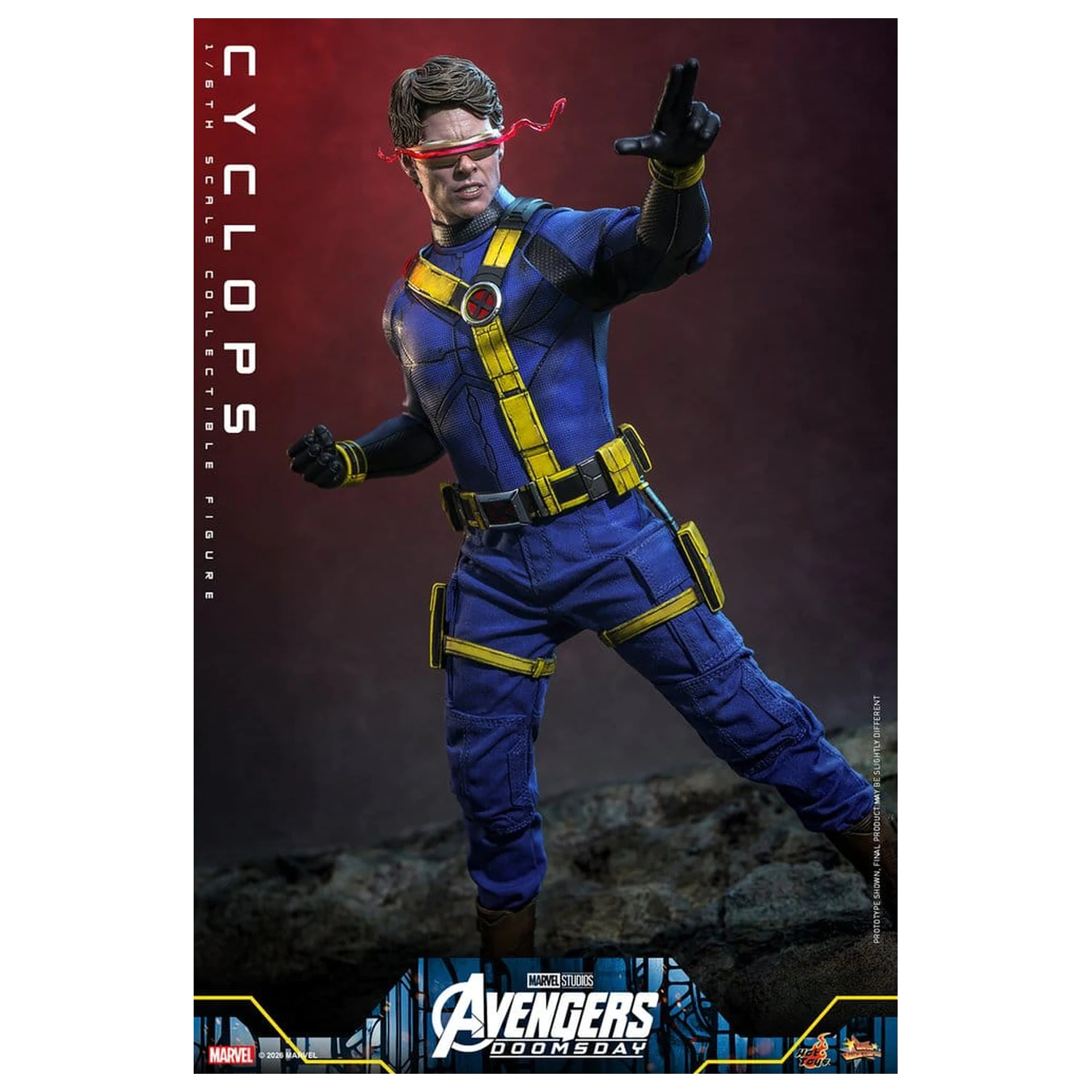 Avengers: Doomsday Movie Masterpiece Action Figure 1/6 Cyclops 30 cm product photo