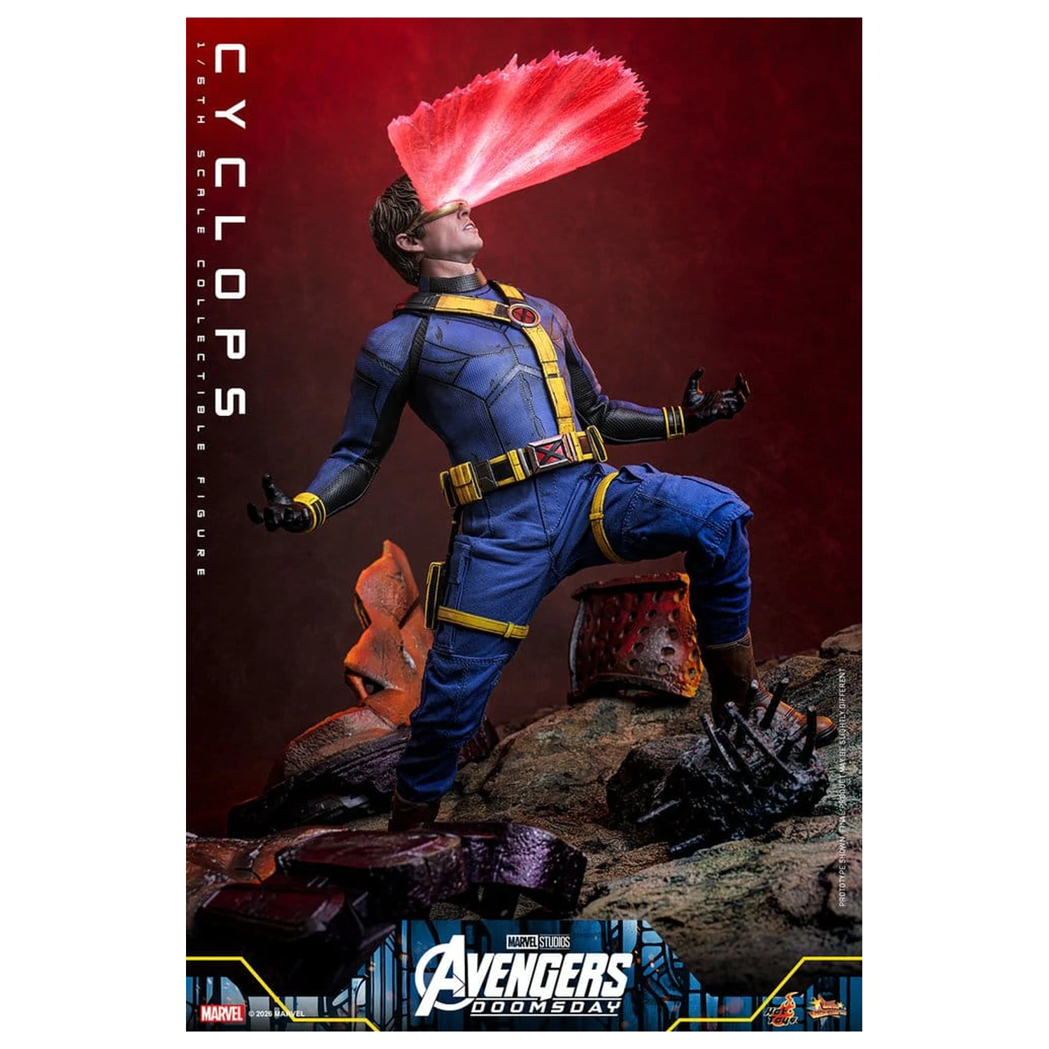 Avengers: Doomsday Movie Masterpiece Action Figure 1/6 Cyclops 30 cm product photo