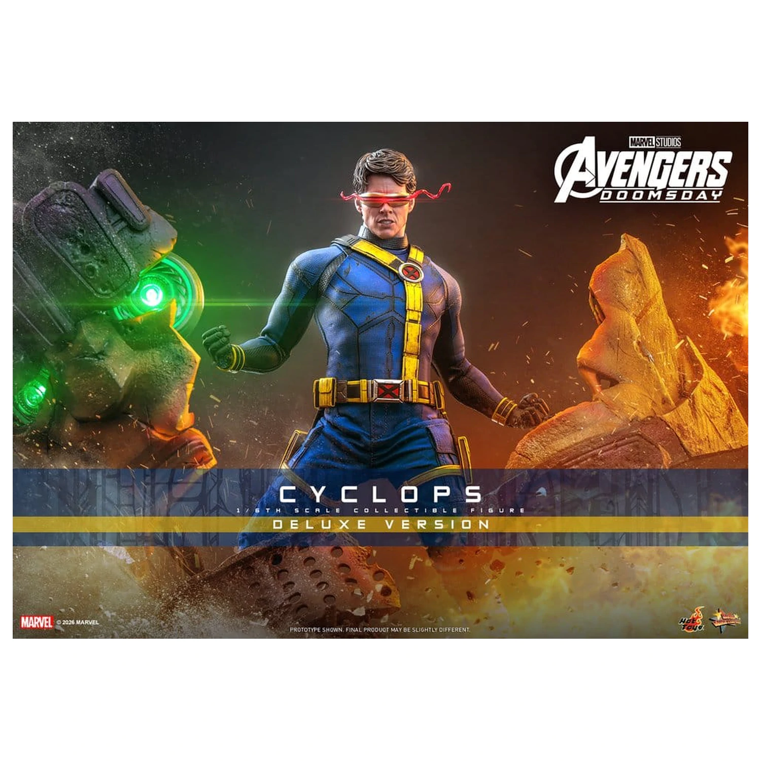 Avengers: Doomsday Movie Masterpiece Action Figure 1/6 Cyclops (Deluxe Version) 30 cm product photo