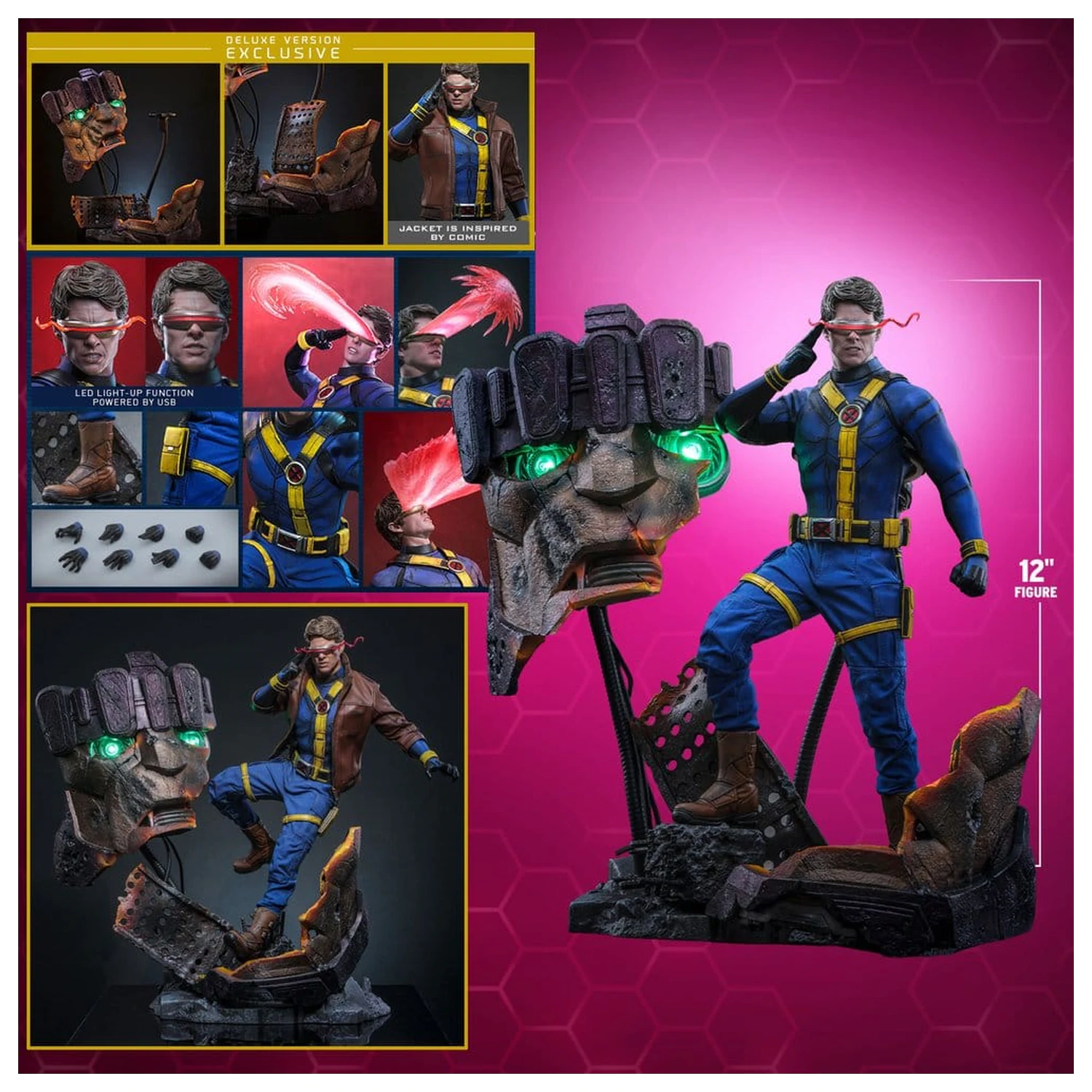 Avengers: Doomsday Movie Masterpiece Action Figure 1/6 Cyclops (Deluxe Version) 30 cm product photo