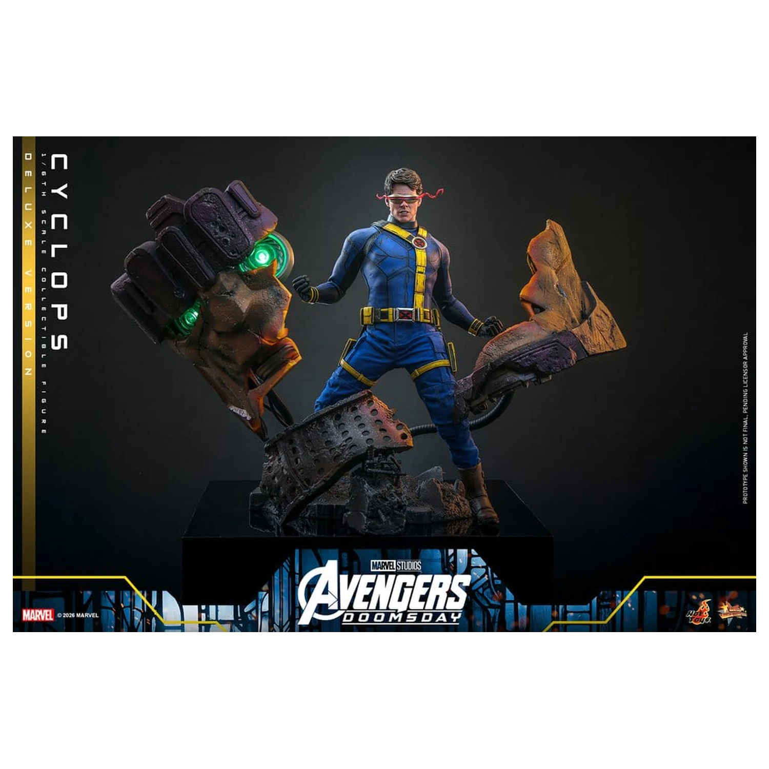 Avengers: Doomsday Movie Masterpiece Action Figure 1/6 Cyclops (Deluxe Version) 30 cm product photo