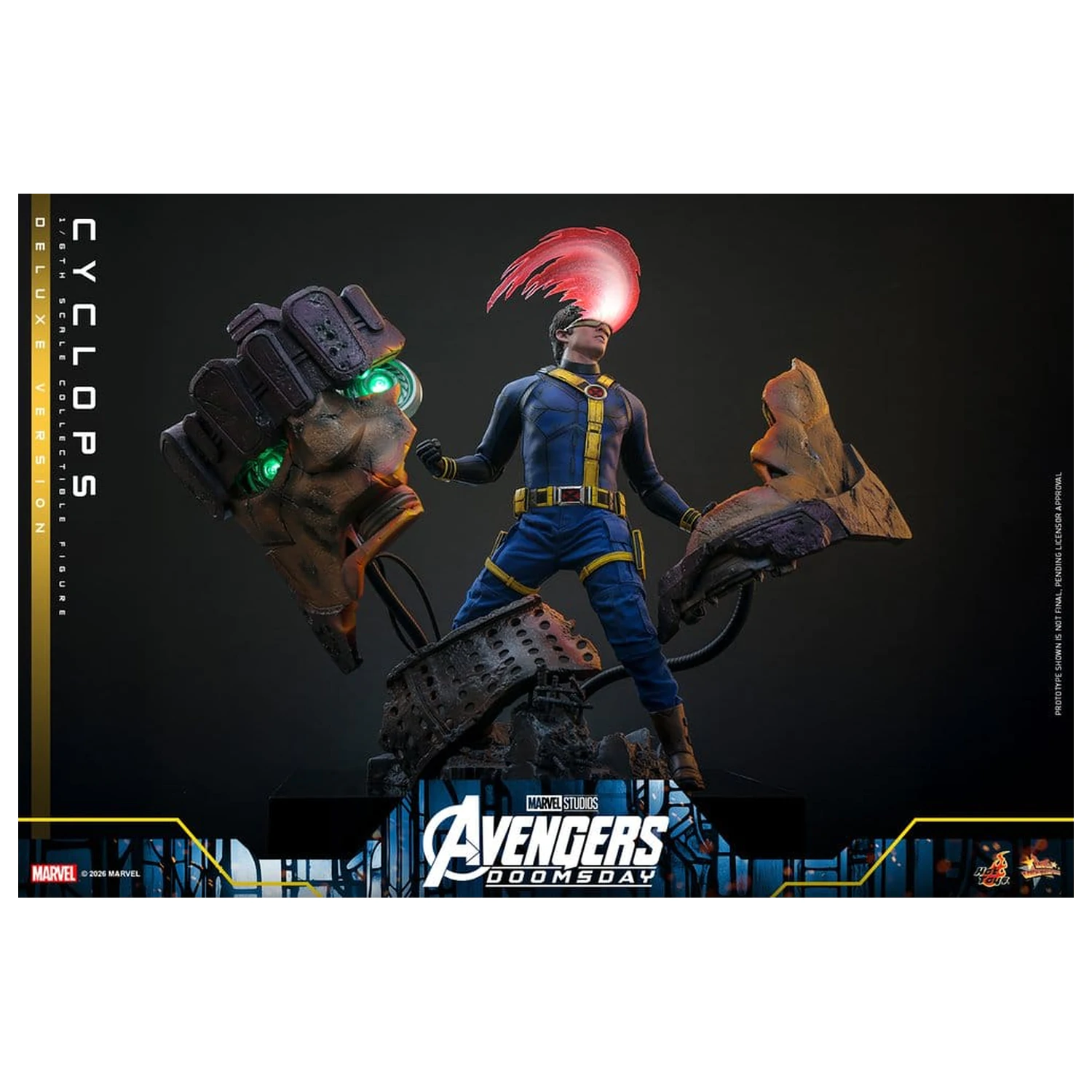 Avengers: Doomsday Movie Masterpiece Action Figure 1/6 Cyclops (Deluxe Version) 30 cm product photo
